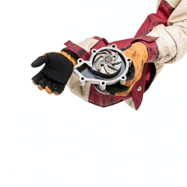 A-Premium Car Water Pump 3.9L 4.5L Aluminum Steel-3