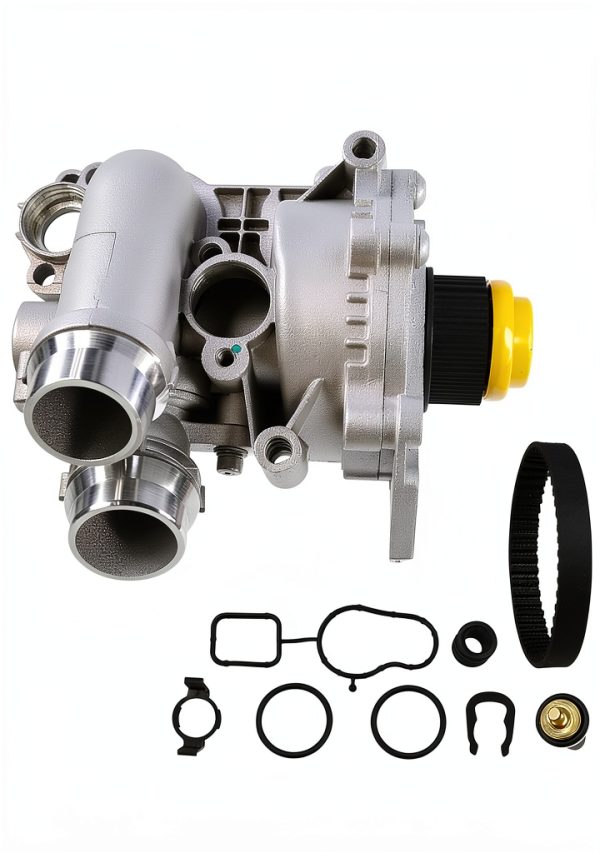 YBDDZH Engine Water Pump Replacement for Audi VW 2.0T Aluminum Flow-0