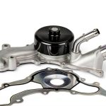 A-Premium Engine Water Pump Aluminum Front-0