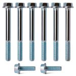 Thermostat Bolt Kit Aulpq LS Engine Replacement Galvanized Steel 10.9-0
