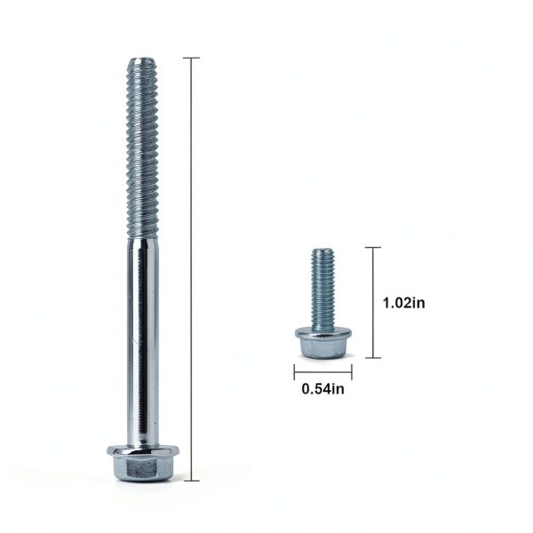 Thermostat Bolt Kit Aulpq LS Engine Replacement Galvanized Steel 10.9-6