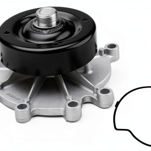 Engine Water Pump IRONTREE AW7163 Premium Leak-Free Replacement-0