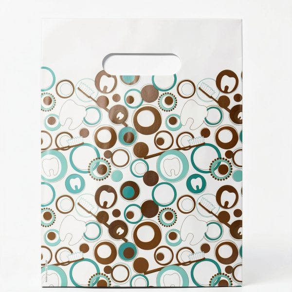 Dental Whimsy Practicon Dental Giveaway Bags 9x12 Inch 100 Pack-3