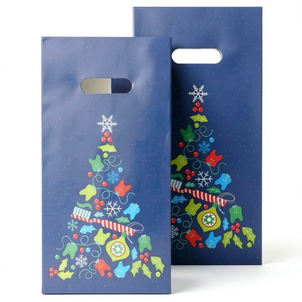Dental Giveaway Bag Practicon 6" x 12" Plastic Goodie Bag 100 Pack-1
