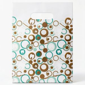 Dental Whimsy Practicon Dental Giveaway Bags 9x12 Inch 100 Pack-0