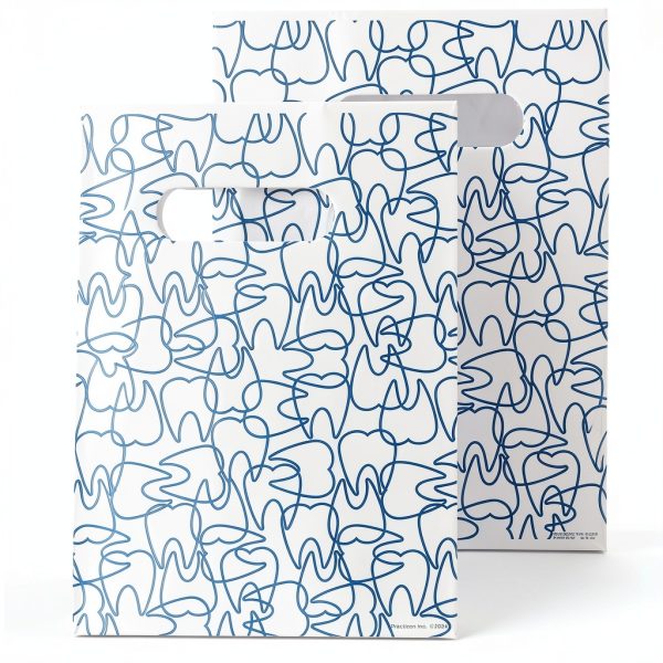 Molar Mix-Up Dental Giveaway Bags, 8" x 10", 100 Pack-1