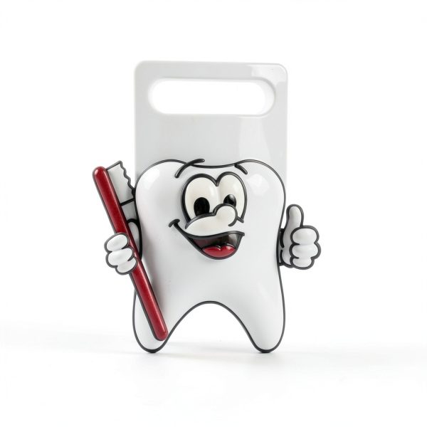 Practicon Tootie Tooth Dental Giveaway Bag 7-3/4 x 9 in Goodie Bag-3