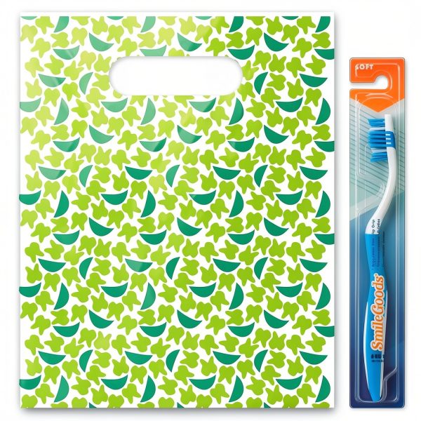 Tooth ‘n’ Grins Dental Giveaway Bags Practicon 100 Pack-2