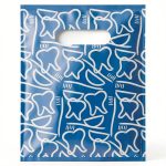 Dental Drawings Dental Giveaway Bags, 8" x 10", 100 Pack-0