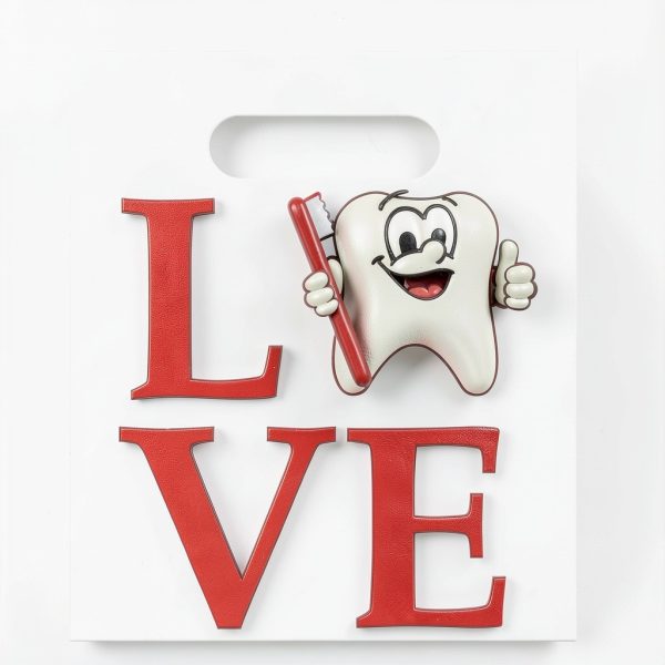 Practicon Dental Giveaway Bag 7-3/4" x 9" Low Cost 100 Pack-3