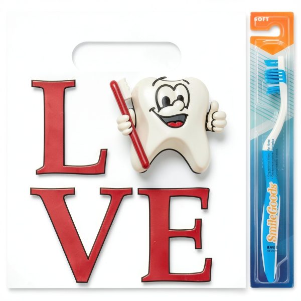 Practicon Dental Giveaway Bag 7-3/4" x 9" Low Cost 100 Pack-2