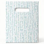 Flossing Molars Dental Giveaway Bags by Practicon 8x10 Inch 100 Pack-0
