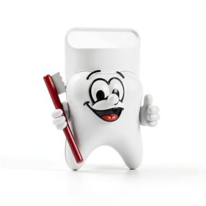 Practicon Tootie Tooth Dental Giveaway Bag 7-3/4 x 9 in Goodie Bag-0